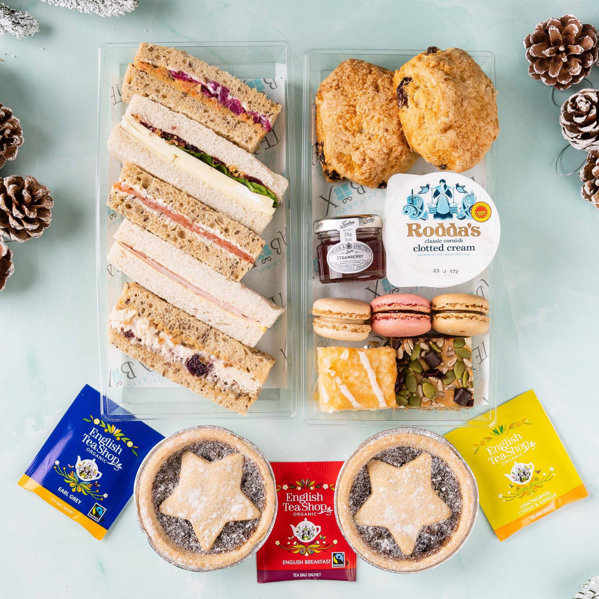 Festive Traditional Afternoon Tea